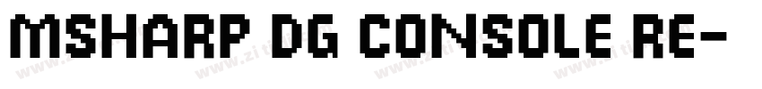 MSharp DG Console Re字体转换